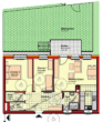 Top 02 - Wiedervergabe-3Zimmer-Eigengarten-Balkon-1PKW-Abstellplatz - Plan