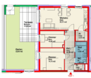 Top1/1-Wiedervergabe-3Zimmer-Eigengarten-Terrasse-1PKW-Einstellplatz - Plan