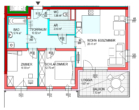 Top9A/5-Wiedervergabe-3Zimmer-OG-Balkon-Loggia-1PKWEinstellplatz-Miete mit Kaufoption - Plan