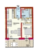 Top15-Erstbezug-2Zimmer-1.OG-Balkon-1PKW-Einstellplatz-Miete mit Kaufoption - Plan