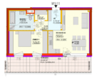 Top1/11-Erstbezug-2Zi-2.OG-Terrasse-1PkwEinstellplatz-Miete mit Kaufoption - Plan