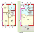 Haus4B-Erstbezug-4Zimmer-EG-OG-Terrasse-Eigengarten-2PKW-Abstellplätze-Miete mit Kaufoption - Plan