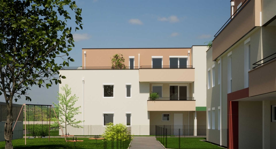 Wiedervergabe-2Zimmer-Balkon-Terasse-2.Obergeschoß-1PKW Abstellplatz-Miete m.Kaufoption, 2292 Engelhartstetten, Wohnung