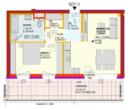 Top2/11-2.OG-2Zi-Terrasse-1PKWEinstellplatz-Miete mit Kaufoption - Plan