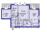 Erlauf|Wiedervergabe|3 Zimmer|1 PKW-Abstellplatz|Miete - Plan