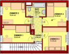 Wiedervergabe-5Zimmer-Eigengarten-Terrasse-2PKW-Stellplätze - Miete mit Kaufoption - - Plan