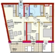 Top13-Erstbezug-3Zimmer-1.OG-Balkon-2PKW-Einstellplätze-Miete mit Kaufoption - Plan