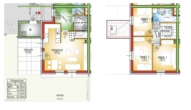 Wiedervergabe-Viertelhaus-4Zimmer-Eigengarten-Terrasse-2 PKW-Abstellplätze-Miete m.Kaufoption - Plan