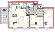 TOP1/6-Wiedervergabe-3Zimmer-OG-Balkon-1PKW-Abstellplatz - Plan